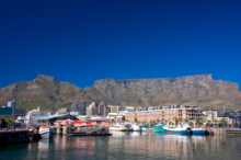 Table mountain in Cape Town