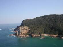 Knysna Heads along the Garden Route