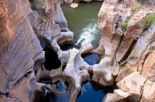 Bourke's Luck Potholes near White River