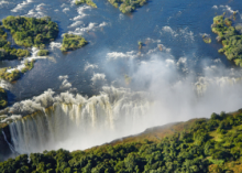Victoria Falls in Zambia and Zimbabwe